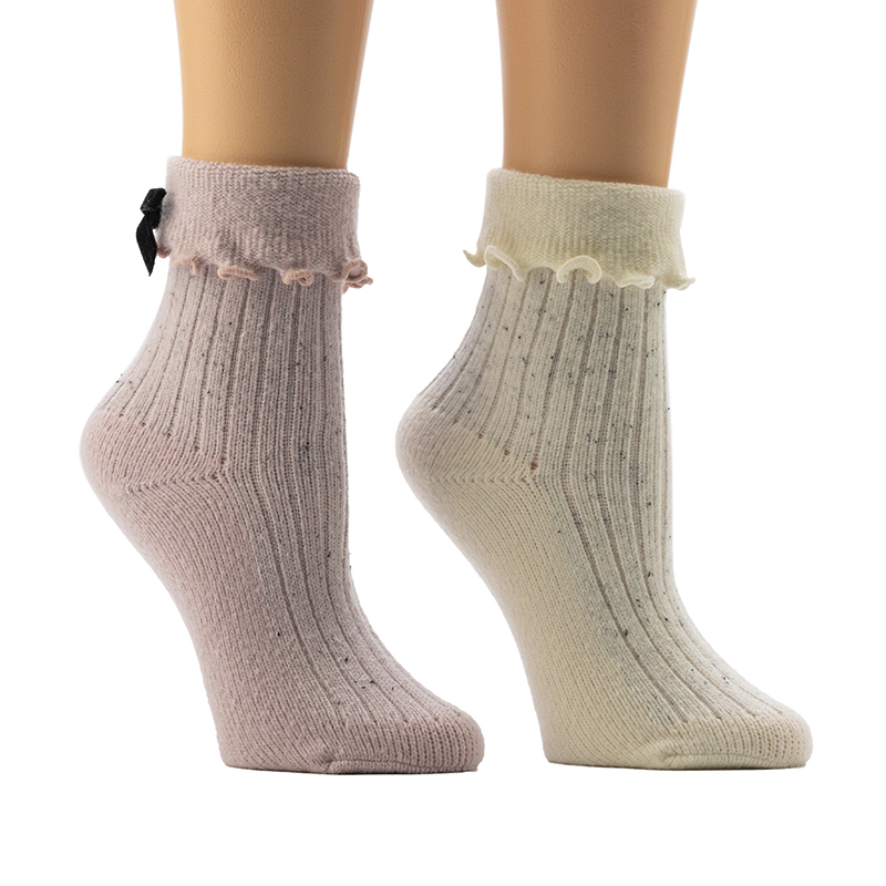 جوارب نسائية Fleck 3x1 Rib Cozy Home